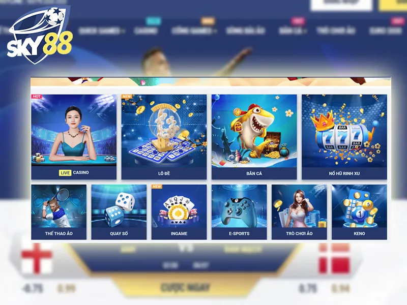 Sky88 - Nhà cái thể thao hàng đầu Việt Nam