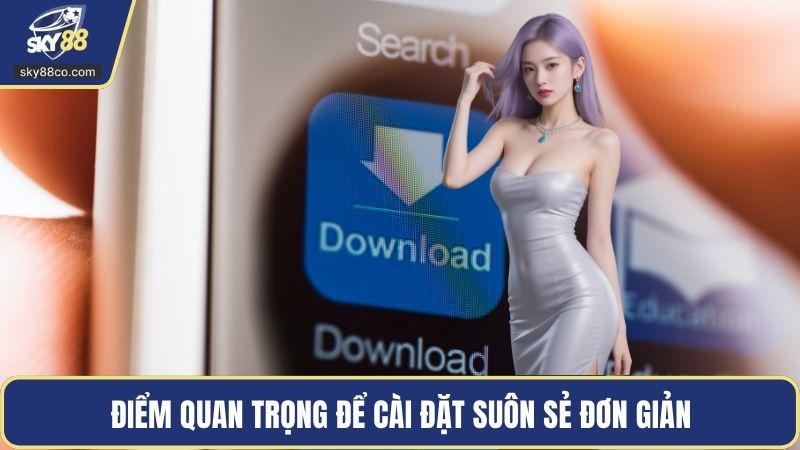 Điểm quan trọng để cài đặt suôn sẻ đơn giản