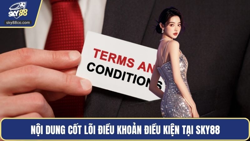 Nội dung cốt lõi điều khoản điều kiện tại Sky88